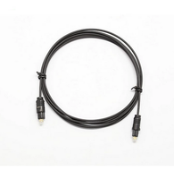 DHL 100pcs Haut-Parleur Câble Chiffre Audio Fréquence Haut-Parleur Fil Audio Cordon De Connexion Fibre Optique Fibre Câble Optique Audio Câble