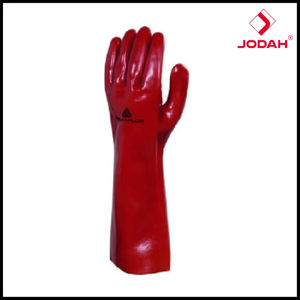 Gants de protection chimique PVCC400, revêtement PVC, imperméables, résistance totale aux coupures, longueur 40 cm, sécurité du bras, ambidextres - Product Image 2