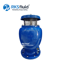 RKSfluid Cerberus Series PN16 Válvula de aire de doble bola Agua limpia DN65 Estructura reductora de presión