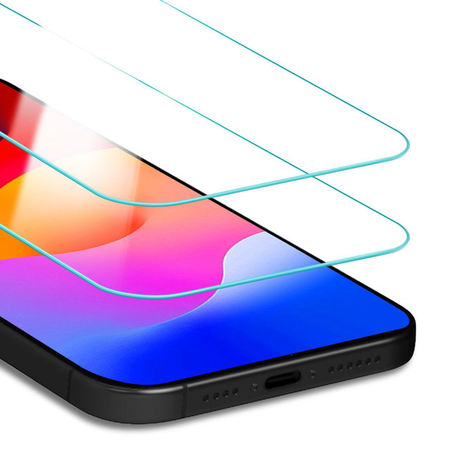 HD Clear 9H 2.5D Anti-Scratch Tempered Glass Screen Protector for iPhone 8 X XS XR 11 12 13 14 15 16 16E Pro Max Plus