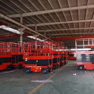 Superventas 8M 500 KG 8M Carga DC Elevación y elevación <span class=keywords><strong>Manual</strong></span> Elevador de tijera móvil - Product Image 6