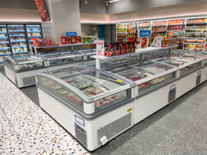 Chất lượng tốt nhất kỹ thuật số kiểm soát nhiệt độ mở hiển thị mát siêu thị tủ đông Showcase cho <span class=keywords><strong>Ice</strong></span> <span class=keywords><strong>Cream</strong></span> - Product Image 2