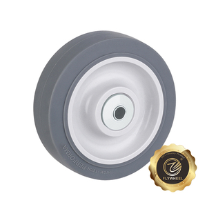 Hochelastisches TPE-Lenkrollenrad 3/4/5 Zoll |   Bodenschutz Hochbelastbar <span class=keywords><strong>Ideal</strong></span> für Flightcases Werkslieferung - Product Image 1