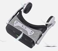 Gafas 3D VR Polarizadas Inteligentes G07E Personalizadas con Auriculares, Pantalla Virtual de Más de 80 Pulgadas, Compatibles con Teléfonos IOS/Android - Virtual