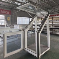 Ventana de Techo Moderna para Ático con Aislamiento Térmico y Marco de Aluminio para Dormitorio, Villa y Edificio Residencial