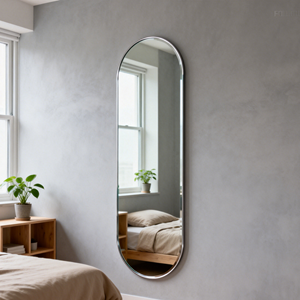 <span class=keywords><strong>Specchio</strong></span> Antico a Bordo Piatto in Alluminio a Tutta Altezza per Decorazione Parete <span class=keywords><strong>Ingresso</strong></span>, <span class=keywords><strong>Specchio</strong></span> da Toeletta, Arredamento Soggiorno - Product Image 2