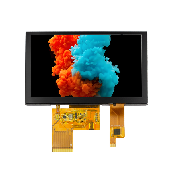 5 Inch 450 Nits IPS TFT LCD Display Module 800x480 Sunlight Readable for Motorcycle EV Scooter Dashboard Instrument Cluster