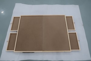 Bảng câu đố bằng gỗ có thể gập lại với 6 ngăn kéo và bao gồm Bảng câu đố dành cho người lớn được sử dụng để lưu trữ và phân loại câu đố - Product Image 5