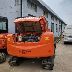 Excavatrice HITACHI ZX60 d'occasion de haute qualité en bon état de fonctionnement, dotée de composants essentiels (moteur, roulement, PLC) à vendre - Product Image 5