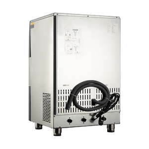 Barre de glace LZ-260 de 120kg par jour faisant la machine à glace commerciale refroidie par air de forme de lune - Product Image 4