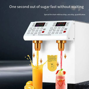 XEOLEO Fructose Machine De Remplissage 5L + 5L Bubble Lait Thé Boutique Automatique Électrique Sirop Sucre Distributeur Laevulose Quantificateur - Product Image 6