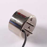 Électroaimant personnalisé BYKH-4225 DC12V 24V, solénoïde puissant avec force d'aspiration de 30 kg, fixation filetée, non standard