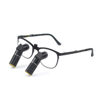 Loupes ergonomiques réglables 8,5X, lunettes médicales, loupe chirurgicale dentaire, lunettes grossissantes, verre optique