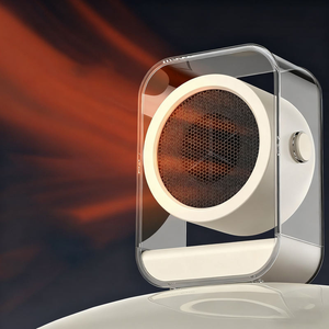 Chauffage d'appoint WinterSpace en vente chaude, chauffages électriques portables pour une utilisation en intérieur avec <span class=keywords><strong>2</strong></span> modes, 500W, céramique PTC, chauffage rapide et sûr, ventilateur chauffant - Product Image 1