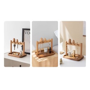 <b>Bird</b> Shaped Entryway Tray Key Storage Rack With Jewelry Display <b>Stand</b> For Desk Or Entryway Organizer - Product Image 5