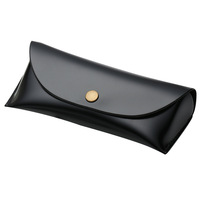 Étui à lunettes de soleil en similicuir à fente unique, anti-stress, pour rangement, cadeau promotionnel, voyage, luxueux, simple, boîte de rangement pour lunettes