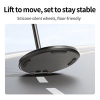 Support de téléphone portable FEIXIANG L59 réglable en hauteur, flexible, en acier au carbone et alliage d'aluminium, pour les appels vidéo, les cours, l'utilisation sur le bureau