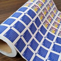 Emballage de laminage jetable, rouleaux de film en mylar imprimé personnalisé, couleur personnalisée, pour tampons d'alcool/coton/tampons