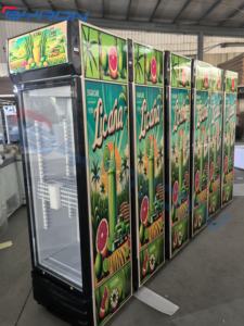 Botella de puerta de vidrio comercial de 300-1000L, Enfriador de bebidas, barra de cerveza, estante de exhibición de bebidas, <span class=keywords><strong>nevera</strong></span> a la venta - Product Image 4