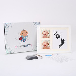 Empreintes digitales en mémoire de la pleine lune de bébé cadeaux de vacances souvenirs de naissance de bébé - Product Image 4