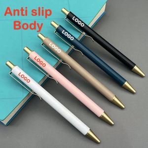 Nuevo Bolígrafo Publicitario de Negocios en Oro Rosa con Logotipo para Regalo Promocional y Suministros de Oficina - Product Image 1