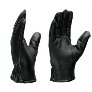 ถุงมือ MMA หนังสีดำพรีเมียมสำหรับผู้ชาย ถุงมือศิลปะการต่อสู้ระดับมืออาชีพ ป้องกันข้อนิ้วแบบเสริม สำหรับคิกบ็อกซิ่งและมวย - Product Image 3