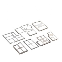 Caja de Protección SMT Personalizada, Carcasa de Chapa Metálica SPCC, Estampado de Piezas Metálicas, Cubierta de Protección EMI RF para PCB