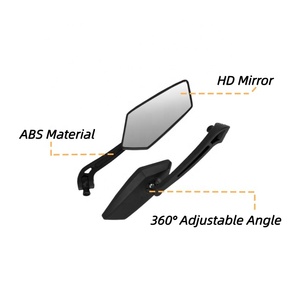 Espejo Retrovisor para Motocicleta al Mejor <span class=keywords><strong>Precio</strong></span>, Espejo Lateral Universal Antideslumbrante Ajustable para Motocicleta de Calle, ATV, Accesorios para Motocicleta - Product Image 3