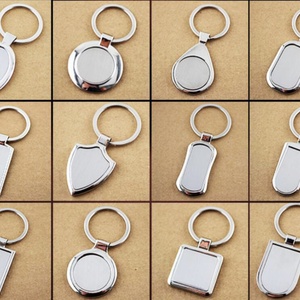 Oneway Wholesale Metal Sublimation Family Lovers Couple Key Chain <b>Custom</b> Designers Digital Photo Keychain Accessories - Product Image 6