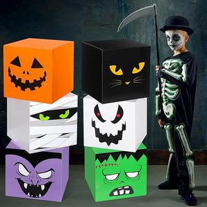 Suministros para fiestas <span class=keywords><strong>de</strong></span> Halloween, <span class=keywords><strong>adorno</strong></span> mágico <span class=keywords><strong>de</strong></span> pie, <span class=keywords><strong>telaraña</strong></span> con murciélago <span class=keywords><strong>de</strong></span> calabaza, caja <span class=keywords><strong>de</strong></span> decoración <span class=keywords><strong>de</strong></span> papel desechable - Product Image 3