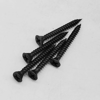 Vis de panneau de gypse à tête de clairon phosphatée noir/gris vis de cloison sèche tornillos à filetage grossier pour cloison sèche