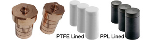 เครื่องปฏิกรณ์ไฮโดรเทอร์มอลออโตเคลฟ, ภาชนะแรงดันสูงแบบมีซับใน PTFE ทำจากสแตนเลสสำหรับการสังเคราะห์ในห้องปฏิบัติการ - Product Image 4
