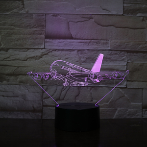 Base de luz led 3D, 4mm/3mm, acrílico, airplay, sensor táctil, luz nocturna de inodoro, lámpara de mesa RGB - Product Image 6