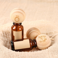 Billes diffuseuses d'huiles essentielles en bois de pin, bouchons de bouteilles en bois personnalisables avec logo, diffuseur de parfum pour voiture, maison et SPA, aromathérapie