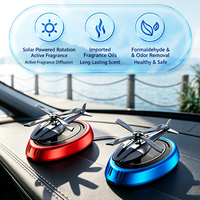 Diffuseur de parfum solaire pour voiture, ornement créatif pour console de voiture, déodorant d'air pour véhicule
