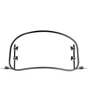 Parabrisas Universal para Scooter, Pmma transparente, frontal plegable, de alta definición, resistente al desgaste, para reacondicionamiento de vehículos eléctricos - Product Image 1