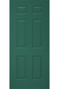 <span class=keywords><strong>Porte</strong></span> <span class=keywords><strong>d</strong></span>'<span class=keywords><strong>entrée</strong></span> principale prémontée à droite en acier apprêté à 6 panneaux pour chambre à coucher - Product Image 3