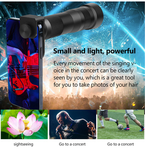 Objectif téléobjectif 38X pour téléphones mobiles, objectif de caméra à <span class=keywords><strong>zoom</strong></span> haute magnification pour <span class=keywords><strong>iPhone</strong></span> pour Samsung, montage universel en verre - Product Image 6