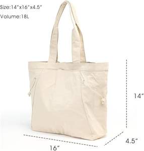 Sac à main en nylon pratique Design minimaliste + matériau durable Tissu en nylon léger et facile à entretenir - Product Image 2