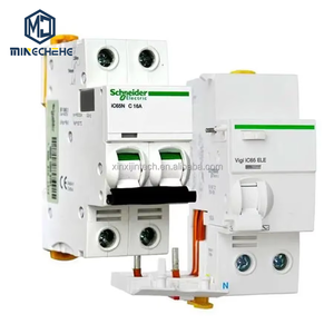 IC65N IC65H Series 2P C16A C20A C25A C32A 6kA 10kA Vigi MCB RCBO Air Switch for Residential Commercial Electrical Protection - Product Image 1