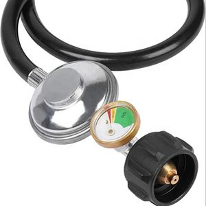 Régulateur et tuyau de gril à gaz avec jauge, remplacement pour Weber, Charbroil, Nexgrill et plus de gril à gaz BBQ - Product Image 1