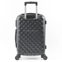 Sac de voyage à roulettes en ABS personnalisé ensemble de bagages sac et valises de 4 pièces avec taille 14 20 24 28 et roue pivotante