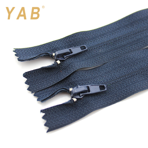 YAB Haute Qualité <span class=keywords><strong>3</strong></span> # Fin Écologique À La Mode Curseur Invisible En Nylon Fermeture À Glissière Pour <span class=keywords><strong>Les</strong></span> Vêtements - Product Image 2