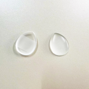 Mini éponge <span class=keywords><strong>transparente</strong></span> de <span class=keywords><strong>maquillage</strong></span> de silicone houppette durable de fond de teint de doigt - Product Image 4
