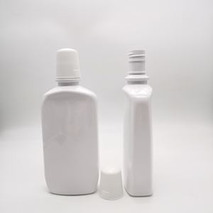 Botella de plástico recargable para baño, botella vacía de plástico PET con tapa de latón, 500ml - Product Image 2