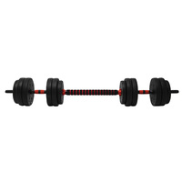 Kit d'haltères multifonctionnel réglable pour la musculation : haltères, barres et kettlebells