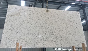 Proveedor de Losa Grande de Cuarzo Artificial Pulido de 3.2m x 1.6m, Cuarzo Moderno para Hotel - Product Image 6