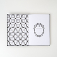 Journal à couverture rigide en tissu avec logo personnalisé, pages lignées, papeterie personnalisée, cadeau