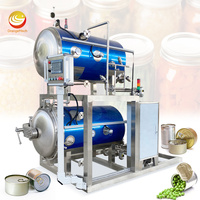 ORME Commerciële Automatische Visconserven Autoclaaf Sterilisator Grote Tonijn Rotatie Stoom Water Spuit Pilot Retort