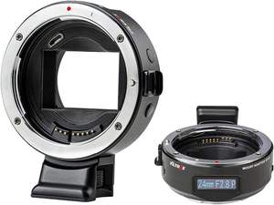 Viltrox EF-E5 Auto Focus Smart Lens Adapter Ring OLED Display Full Frame pour Canon EOS EF EF-S Lens to <span class=keywords><strong>Sony</strong></span> E Mount Camera <span class=keywords><strong>A7II</strong></span> - Product Image 4
